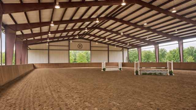 Covered arena photo